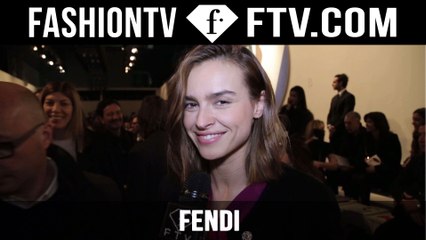 Fendi Backstage Fall/Winter 2015 | Milan Fashion Week MFW | FashionTV