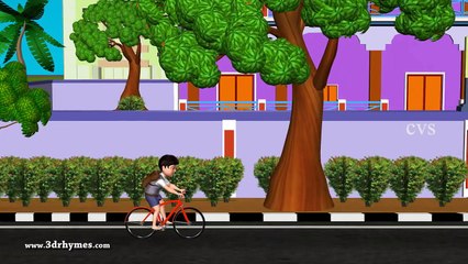 Learn Telugu Vahanamulu - Vehicles - Telugu 3D Animation Nursery rhymes for children