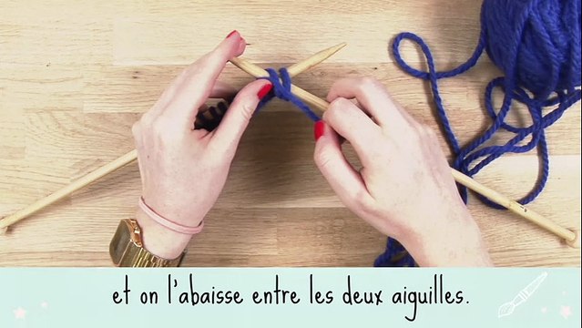 Tricot : apprendre à tricoter en vidéo une maille envers facilement