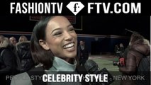 Celebrity Style at NYFW Fall/Winter 2015 ft Mary J Blije  | FashionTV