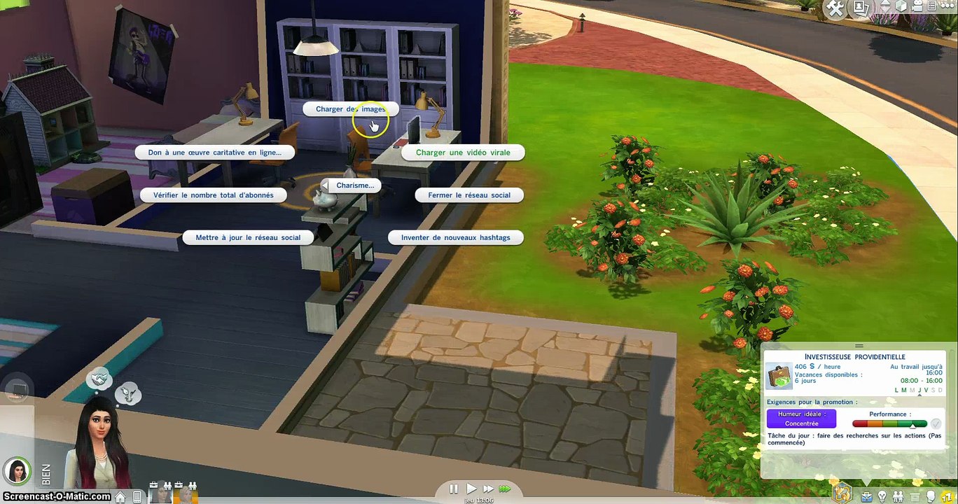 Let's Play Sims 4 #8 Blog connus ! Héléna the winneuse !!