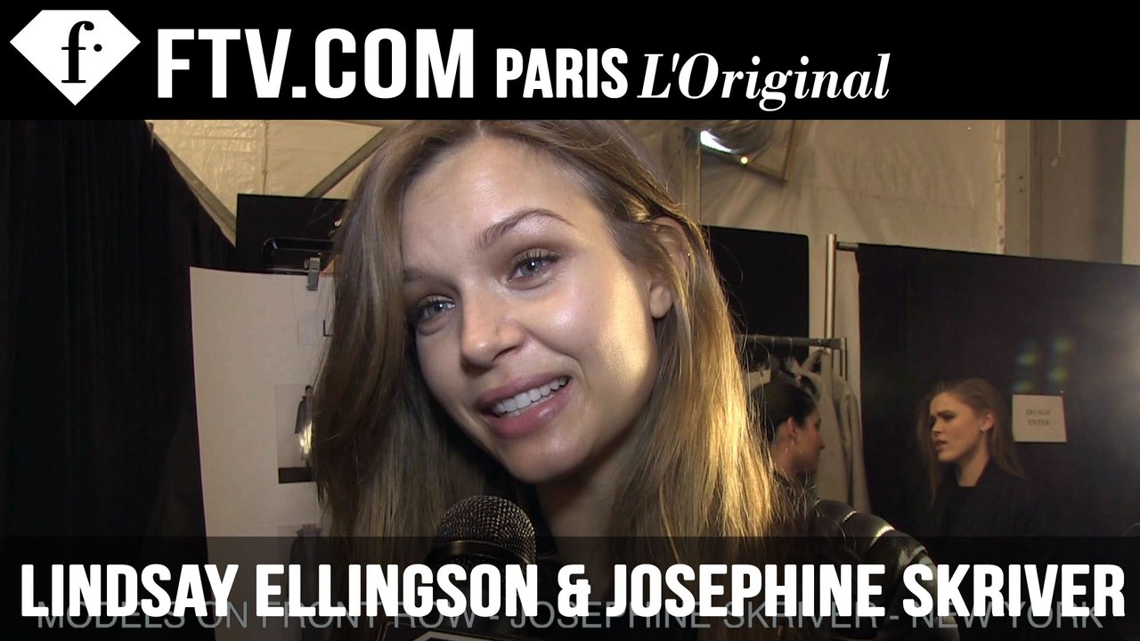 Models on Front Row at Rebecca Minkoff ft. Lindsay Ellingson | New York Fashion Week NYFW | FashionTV