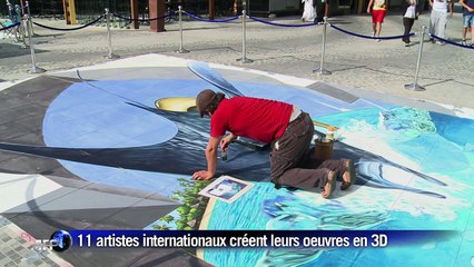 Premier festival artistique de rue en 3-D à Dubaï
