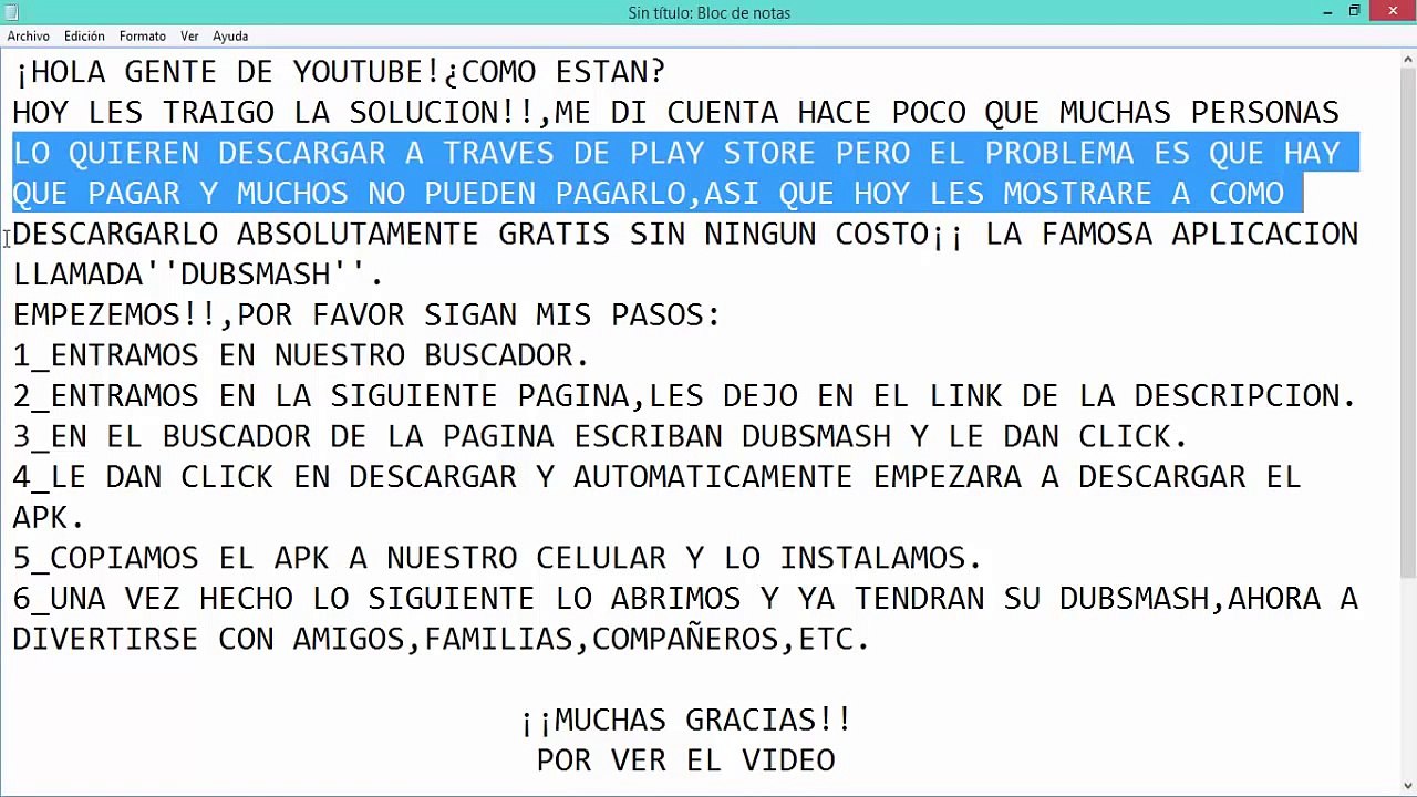 Como Descargar (Dubsmash APK V 108 Android) As Download (Dubsmash V 108 Android APK)