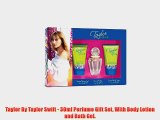 Taylor By Taylor Swift - 30ml Perfume Gift Set With Body Lotion and Bath Gel.