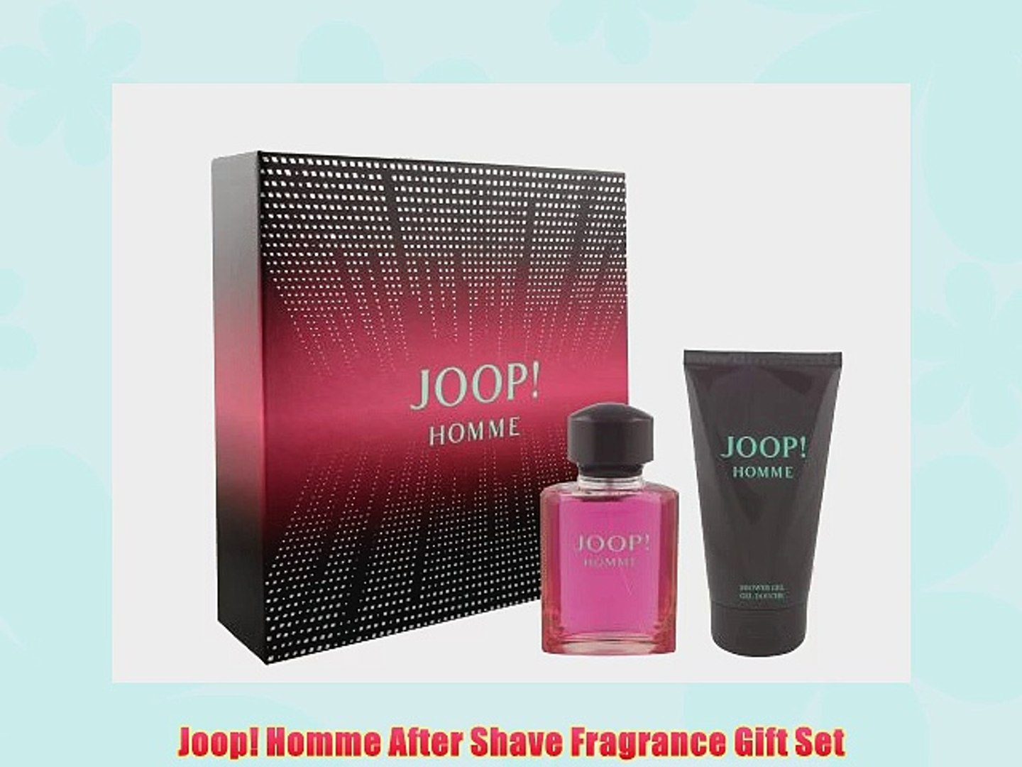 Joop! Homme After Shave Fragrance Gift Set - video dailymotion