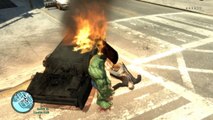 GTA 4  Hulk in GTA! - (Hulk Mod Funny Moments)