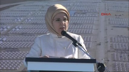 Şanlıurfa3emine Erdoğan Afad Suruç Çadırkent Konaklama Tesisi Açılış Törenine Katıldı