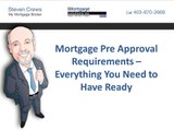 Mortgage Pre Approval Requirements – Everything You Need to Have Ready