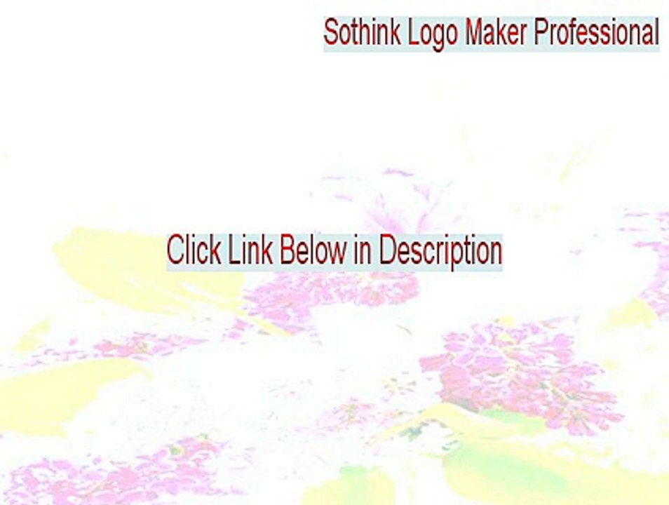 Sothink Logo Maker Professional Full [Free Download]