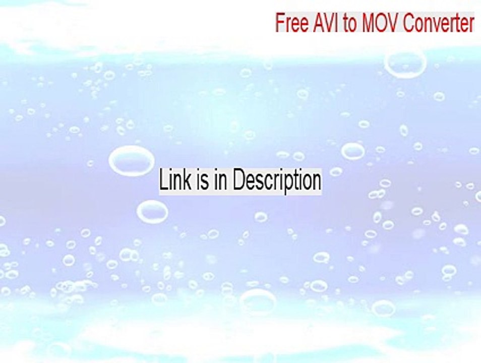 Free AVI to MOV Converter Download Free (Legit Download)