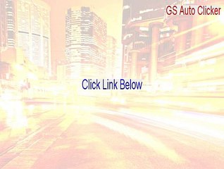 GS Auto Clicker Download Free (Download Now)