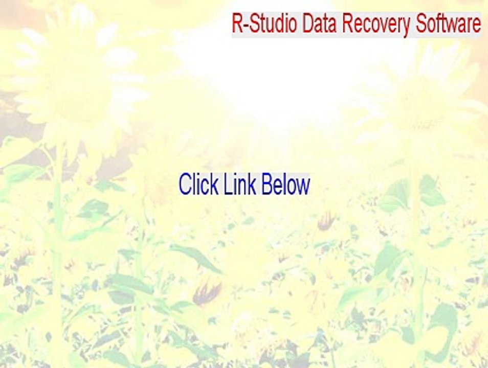 R-Studio Data Recovery Software Download - Instant Download 2015