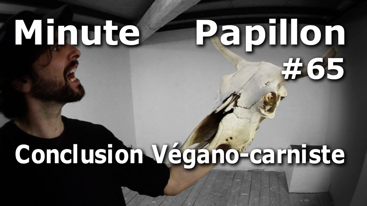 Minute Papillon #65 Conclusion Végano-Carniste