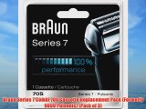 Braun Series 7 Combi 70S Cassette Replacement Pack (Formerly 9000 Pulsonic) (Pack of 3)