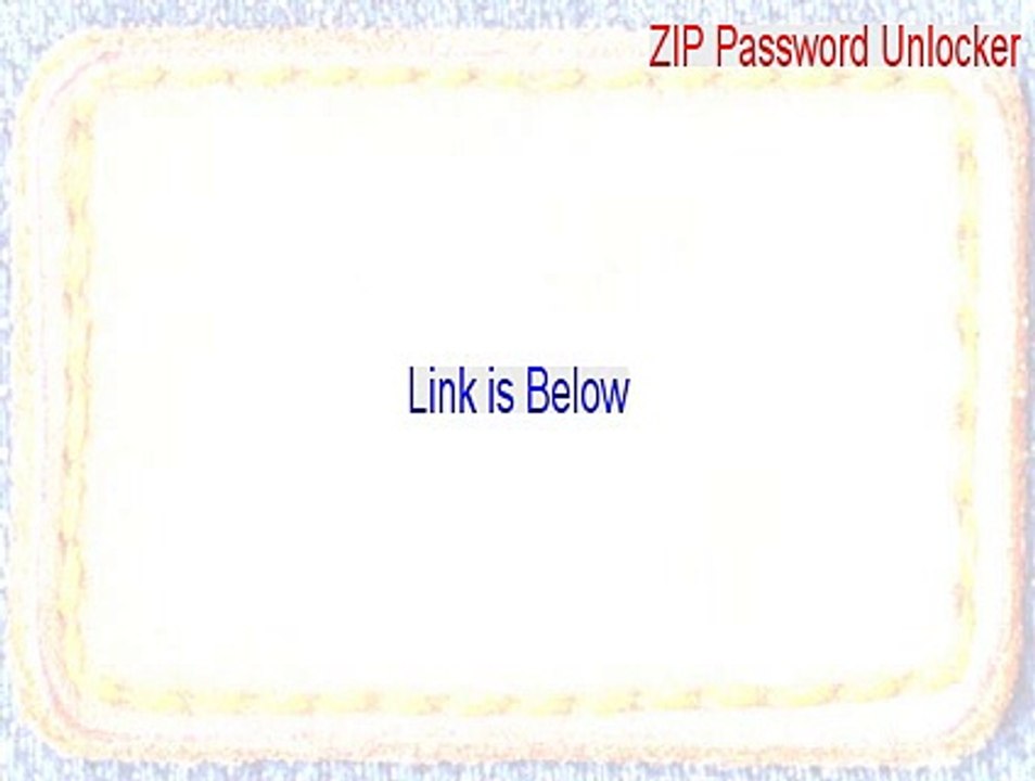 ZIP Password Unlocker Download Free - Legit Download