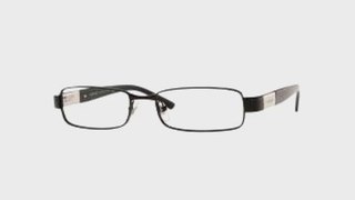 VERSACE VE1121 VE 1121 1009 BLACK METAL FRAME EYEGLASSE-53mm