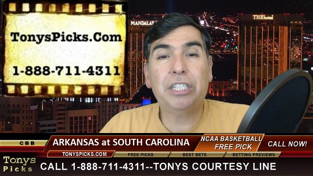 South Carolina Gamecocks vs. Arkansas Razorbacks Free Pick Prediction NCAA College Basketball Odds Preview 3-5-2015