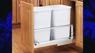 Rev-A-Shelf - 5349-1527DM-2 -  Dbl 27 Qrt Pull-Out Waste Containers
