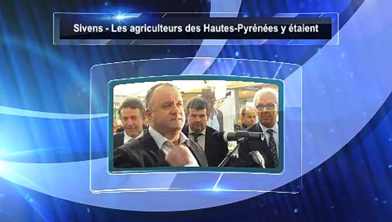 Sivens - Les agriculteurs des Hautes-Pyrénées y étaient