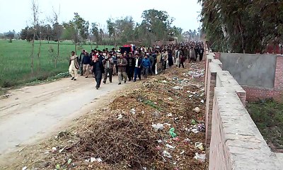 Funeral of Mr. Farrukh Tanveer Ch. Central Youth Organizer, Proud of PMA