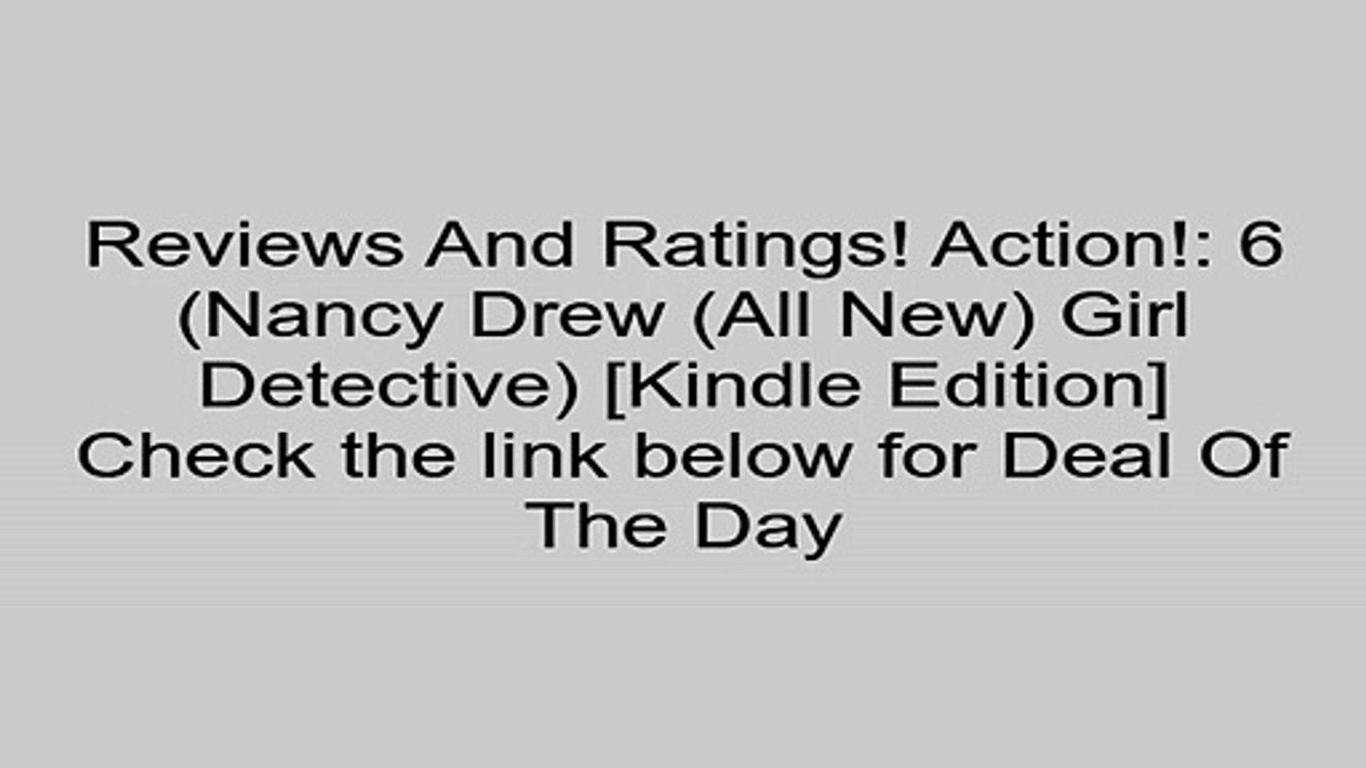 Download Action!: 6 (Nancy Drew (All New) Girl Detective) [Kindle Edition] Review