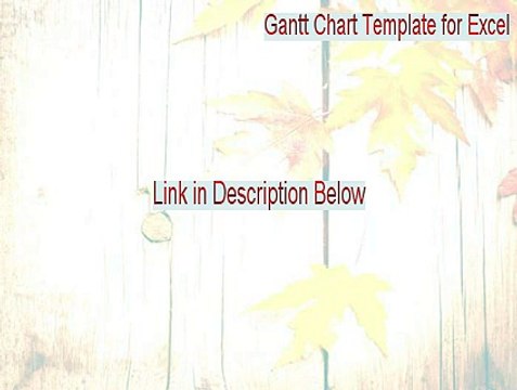 Gantt Chart Template for Excel Crack (Free Download 2015)