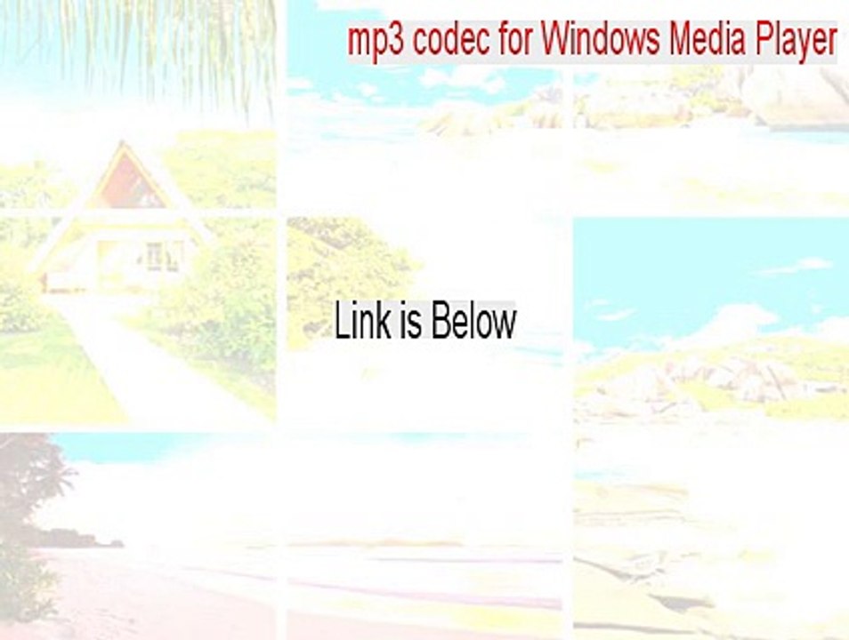 mp3 codec for Windows Media Player Download Free [Download Here 2015]