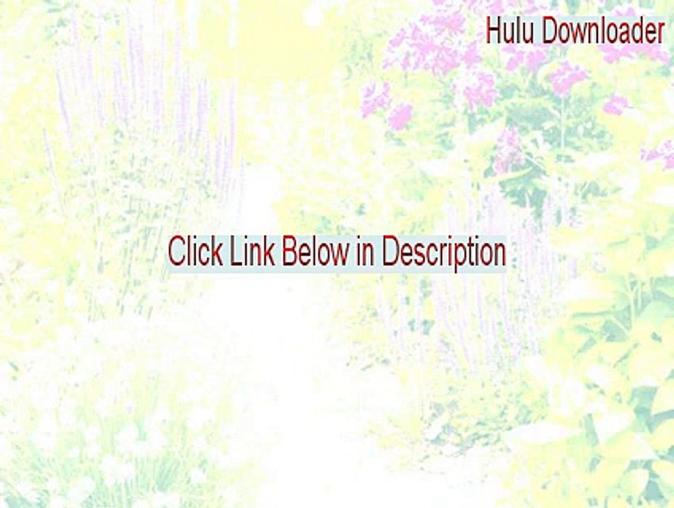 Hulu Downloader Free Download [Download Here]