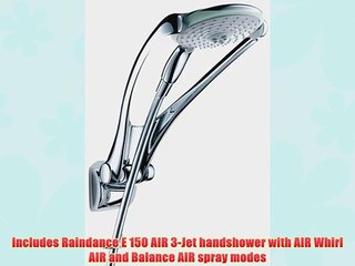 Hansgrohe 28110001 Raindance Allrounder with 150 3-Jet AIR Handshower Chrome
