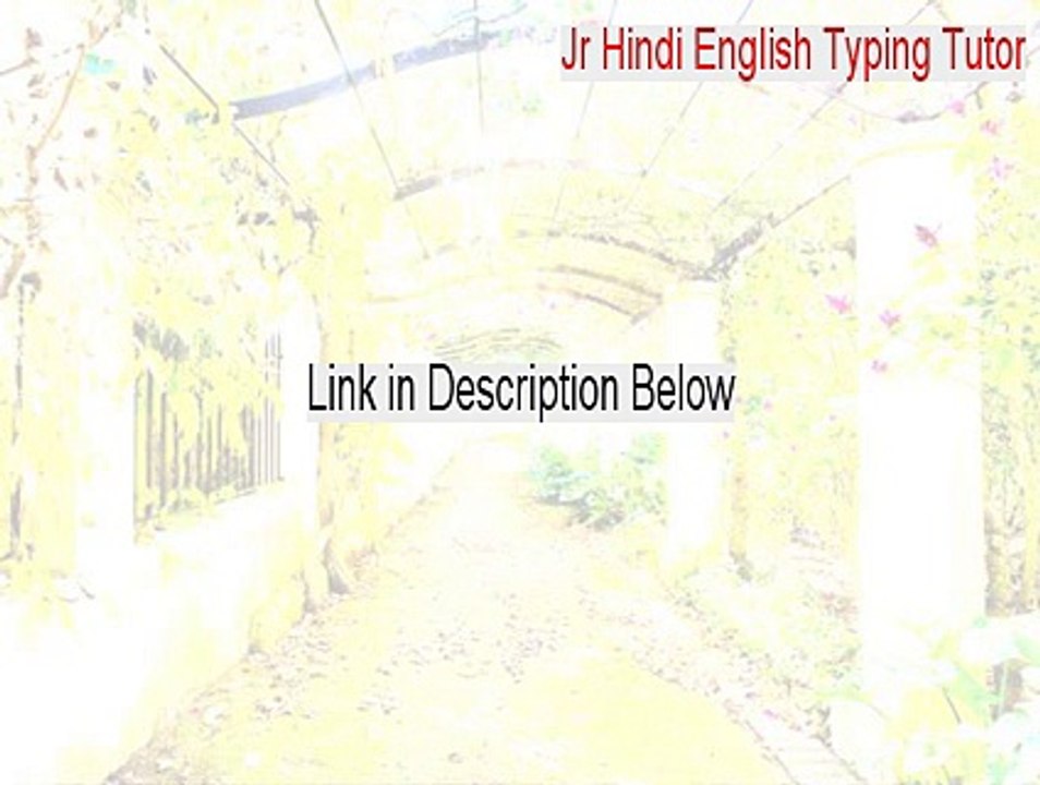 Jr Hindi English Typing Tutor Serial [jr hindi english typing tutor 6.2 crack]