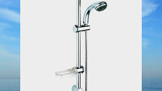 Grohe 28617000 Relexa Top 4 Hand Shower with 24 Inch Bar Hose and Soap Dish Chrome