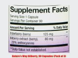 Nature's Way Bilberry 90 Capsules (Pack of 3)