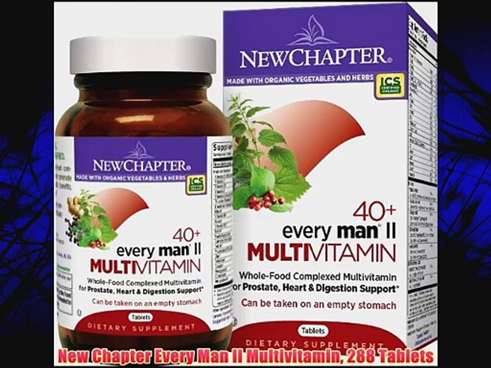 New Chapter Every Man II Multivitamin 288 Tablets