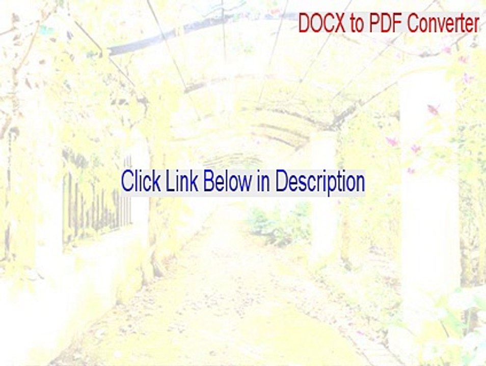 DOCX to PDF Converter Key Gen (Instant Download)