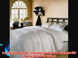 650fp 8 Pieces Egyptian Cotton Queen Goose Down Comforter Bed in a Bag Set Including a Sheet