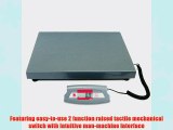 Ohaus Steel SD Economical Shipping Bench Scale 200kg x 0.1kg 520mm Length x 400mm Width Platform
