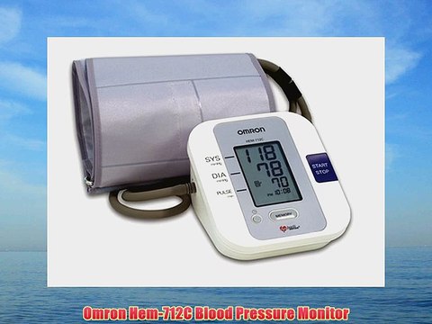 Omron Hem-712C Blood Pressure Monitor