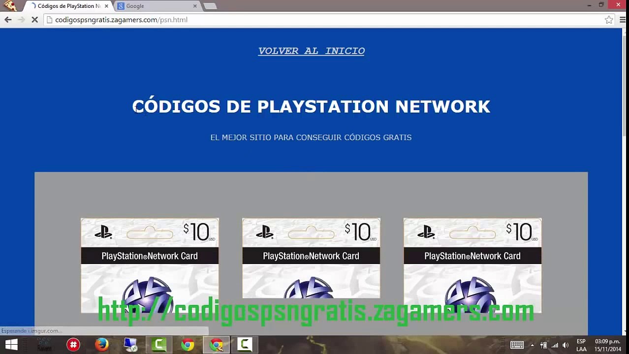 Como Tener codigos de PLAYSTATION NETWORK GRATIS Y FACIL 2015