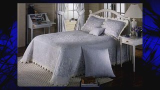 Abigail Adams Matelasse Bedspread - Full - French Blue