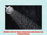 KOHLER K-14787-CP Stance Showerhead with Shower Arm Polished Chrome
