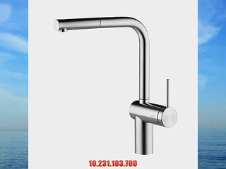 KWC 10.231.103.700 - Livello Single Lever Mixer With Pull-Out Spray - Solid Stainless Steel