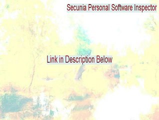 Secunia Personal Software Inspector Full Download (Legit Download 2015)