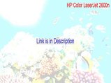 HP Color LaserJet 2600n Full Download - Instant Download (2015)