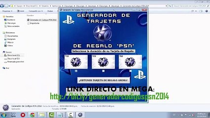 Video herunterladen: Generador de codigos psn 2015 sin encuestas  funciona