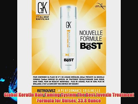 Global Keratin Hair Taming System The Best Juvexin Treatment Formula for Unisex 33.8 Ounce