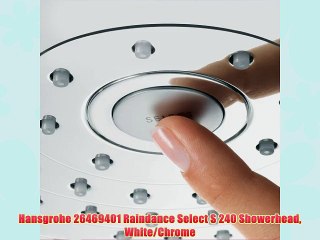 Hansgrohe 26469401 Raindance Select S 240 Showerhead White/Chrome