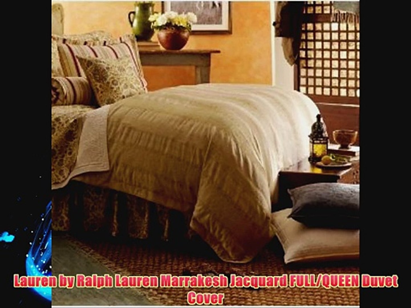 Lauren By Ralph Lauren Marrakesh Jacquard Full Queen Duvet Cover