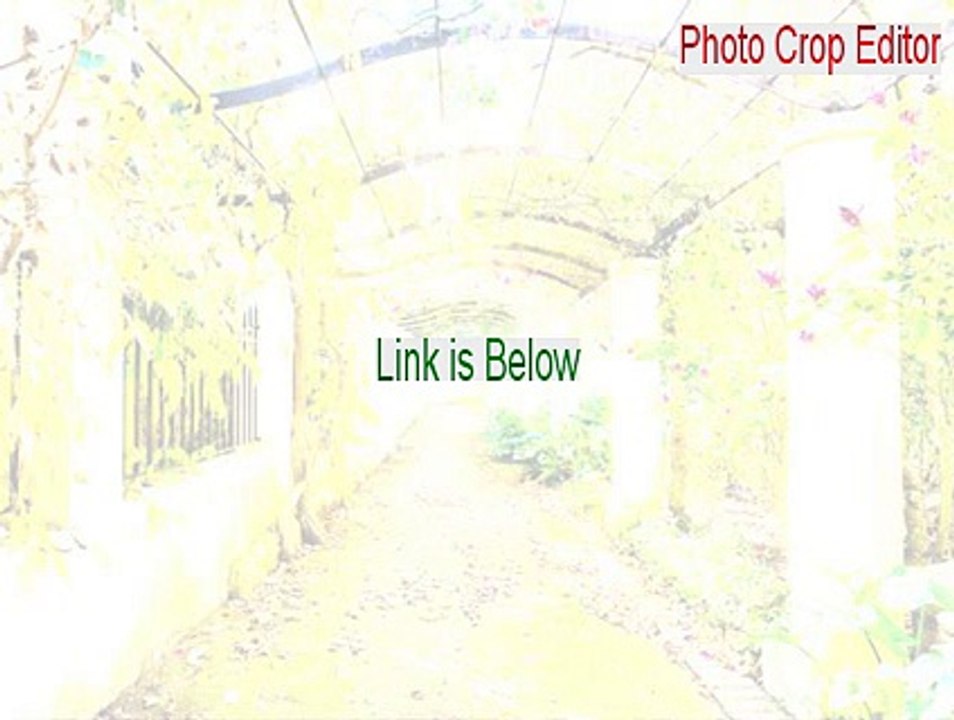 Photo Crop Editor Download Free [Instant Download]