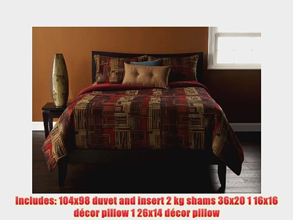 Siscovers 6-Piece Arts and Crafts Duvet Set King